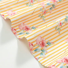 Load image into Gallery viewer, S1906DS-Summer pure cotton girls sling flower dress