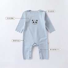 Load image into Gallery viewer, D23291LS-Baby warm one-piece bottoming pajamas