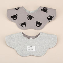 Load image into Gallery viewer, 20501AC-Korean style pure cotton double-sided bib