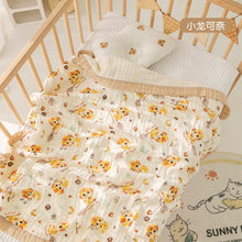 Load image into Gallery viewer, 2076AC-Cartoon Printed Baby Gauze Newborn Soft Absorbent Blanket Bath Towel