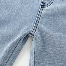 Load image into Gallery viewer, 7906PA-malwee Spring and Autumn European and American children's denim solid color trousers