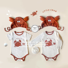 Load image into Gallery viewer, 11003LS-Spring Korean version of crab shape bodysuit + hat cover