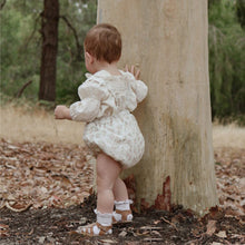 Load image into Gallery viewer, Y5310LS-Baby sweet floral padded overalls