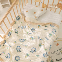 Load image into Gallery viewer, 2076AC-Cartoon Printed Baby Gauze Newborn Soft Absorbent Blanket Bath Towel