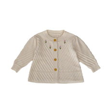 Load image into Gallery viewer, M2070SE-Autumn hand-embroidered knitted long-sleeved sweater jacket