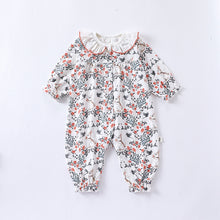 Load image into Gallery viewer, <Taiwan Pavilion> D23256LS-Autumn doll collar cotton forest long-sleeved romper (without hat)