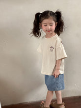 Load image into Gallery viewer, X83612SE-Summer pure cotton loose letter half-sleeved top