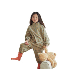 Load image into Gallery viewer, Y8275TG-Double-sided velvet printed stand-up collar casual two-piece suit