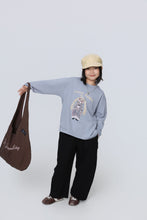 Load image into Gallery viewer, BB2620PCW-秋日趣味兔子印花長袖上衣