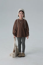 Load image into Gallery viewer, BB2448PCW-Autumn Japanese style boys and girls snow velvet thin loose pullover parent-child tops