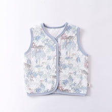 Load image into Gallery viewer, D23313SE-Padded warm baby vest for boys and girls