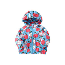 Load image into Gallery viewer, 9012SE-malwee spring and autumn girls hooded windbreaker jacket