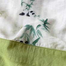 Load image into Gallery viewer, 2402207LS-Summer Thin Panda Button Short Sleeve Climbing Suit