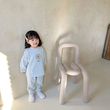 Load image into Gallery viewer, Y8372TG-Sunflower Boys and Girls Casual Sports Suit