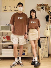 Load image into Gallery viewer, 071902PCW-Summer Bear Printed Short Sleeve Parent-Child Outfit