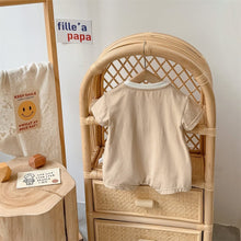 Load image into Gallery viewer, 2402273LS-Summer all-match bear short-sleeved bodysuit