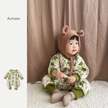 將圖片載入圖庫檢視器 2304610LS-北歐風加絨卡通外出連身爬服