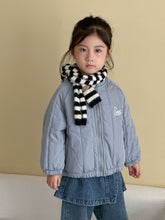 Load image into Gallery viewer, DK250688PA-秋冬季抓絨假兩件牛仔款褲