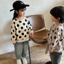 Load image into Gallery viewer, Q83165SE-Polka dot stylish long-sleeved children's top
