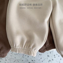 Load image into Gallery viewer, D23332PA-Cotton warm boys and girls cute baby plush pants