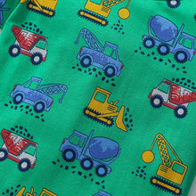 Load image into Gallery viewer, 60043SE-Summer pure cotton cartoon full print short-sleeved top