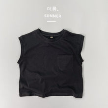 Load image into Gallery viewer, 1226SE- Korean style casual children's loose sleeveless outer wear vest