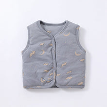 Load image into Gallery viewer, D22902SE-Boyfriend and girl children's printed quilted vest