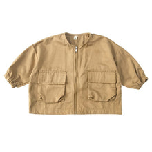 Load image into Gallery viewer, Q83058SE-Korean children's cardigan workwear jacket