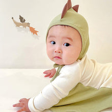 Load image into Gallery viewer, 24030411LS-Korean Spring Fire Dragon Printed Bodysuit + Hat