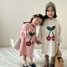Load image into Gallery viewer, C85080DS-Loose and stylish girls hooded sweater dress