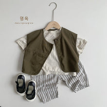 Load image into Gallery viewer, 88033SE-Spring and summer retro Japanese style all-match waistcoat vest top