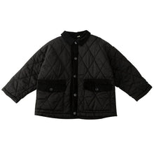 Load image into Gallery viewer, D89289SE-Autumn and winter Korean style padded thick lapel workwear small cotton jacket