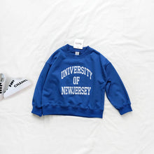 Load image into Gallery viewer, 23172PCW-Autumn and winter Japanese parent-child outfit loose casual terry fine cotton letter pullover top