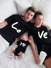 Load image into Gallery viewer, 71707PCW-Summer parent-child outfit love seaside vacation short-sleeved top