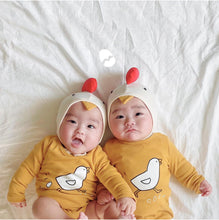 Load image into Gallery viewer, 71719LS- Spring and Summer Chicken Shaped Bodysuit + Hat