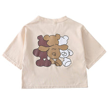 Load image into Gallery viewer, X83692SE-Summer pure cotton children's loose short-sleeved top
