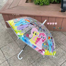 Load image into Gallery viewer, AA111211AC-Fully automatic cartoon umbrella for children with UV protection, cute umbrella for sunny and rainy days