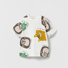 Load image into Gallery viewer, 9267SE-malwee handsome round neck printed casual children's top