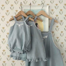 Load image into Gallery viewer, Y9427LS-Summer thin sling lace embroidery bodysuit