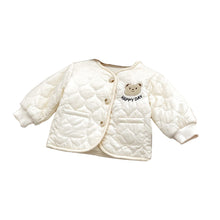 Load image into Gallery viewer, H10015TG-Winter quilted super cute bear cotton jacket & trousers