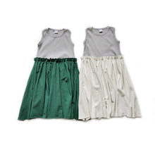 Load image into Gallery viewer, 22001PCW-Japanese style spring and summer long swing vest dress parent-child outfit