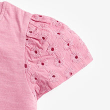 Load image into Gallery viewer, 81155SE-malwee summer children's round neck rainbow short-sleeved top