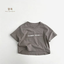 Load image into Gallery viewer, 23056SE-Summer Korean style short-sleeved loose casual tops