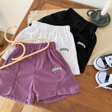 Load image into Gallery viewer, BT107TG-Summer sleeveless letter T + shorts two-piece suit