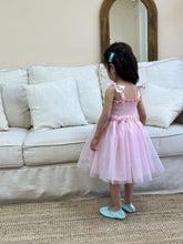 Load image into Gallery viewer, Y7256DS-Summer sweet mesh puffy dress