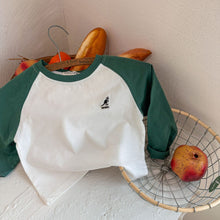 Load image into Gallery viewer, TC0998SE-Autumn contrast color embroidered animal long-sleeved top