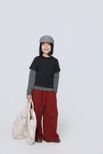 Load image into Gallery viewer, BB2632PCW-秋日復古褶皺運動長褲