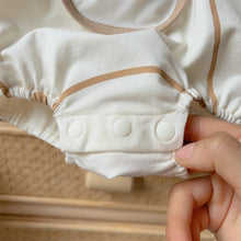 Load image into Gallery viewer, 2402647LS-Summer Korean version of short-sleeved cute bear thin bodysuit