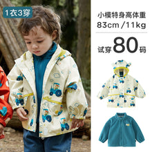 Load image into Gallery viewer, 5Q3WT080SE- Spring children's three-proof jacket