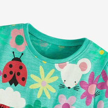 Load image into Gallery viewer, 9243DS-malwee European and American girls skirt style short-sleeved top